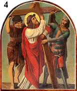 Dźwiganie Krzyża - Chapel Nosso Senhor dos Passos, Santa Casa de Misericórdia, Porto Alegre, Brazylia XIXw.