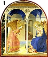 Zwiastowanie - Fra Angelico XVw.