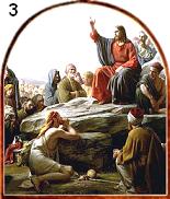 Kazanie na Górze - Carl Heinrich Bloch XIXw.